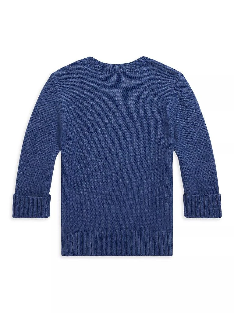 Ralph Lauren Baby Boy's Knit Polo Bear Sweater 3