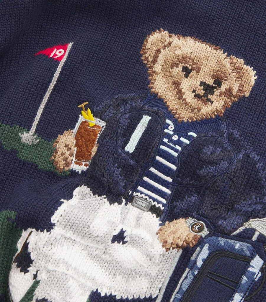 Ralph Lauren Cotton-COOLMAX Golf Bear Sweater 5