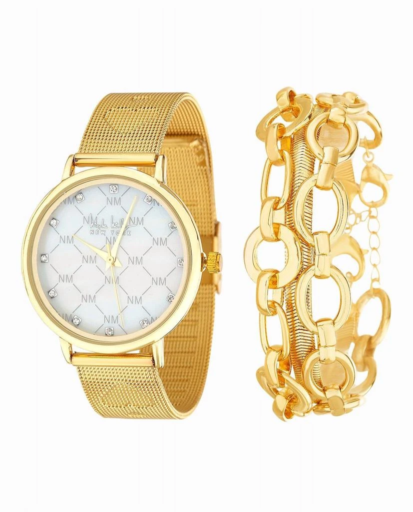 Nicole Miller Women's Stainless Steel Bracelet Watch - 35mm 1