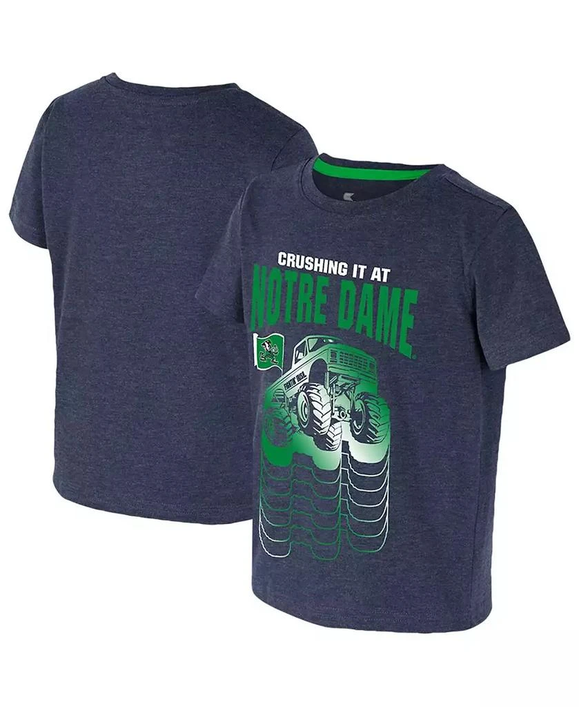 Colosseum Toddler Navy Notre Dame Fighting Irish Crushing It T-Shirt 1