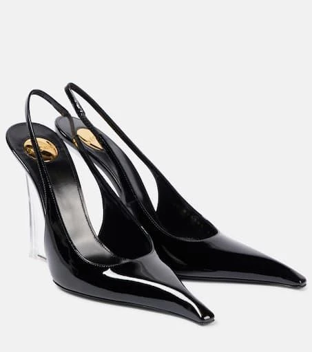 Yves Saint Laurent Miller 110 leather wedges 1