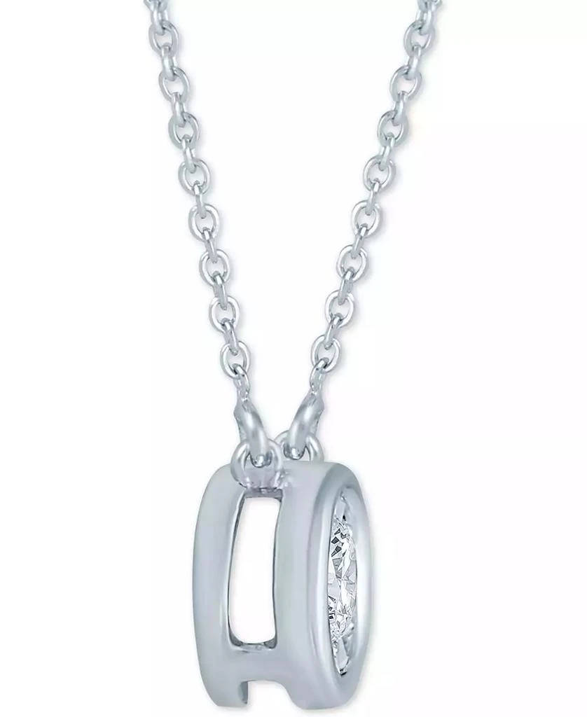 Macy's Diamond Bezel 18" Pendant Necklace (1/8 ct. t.w.) 3