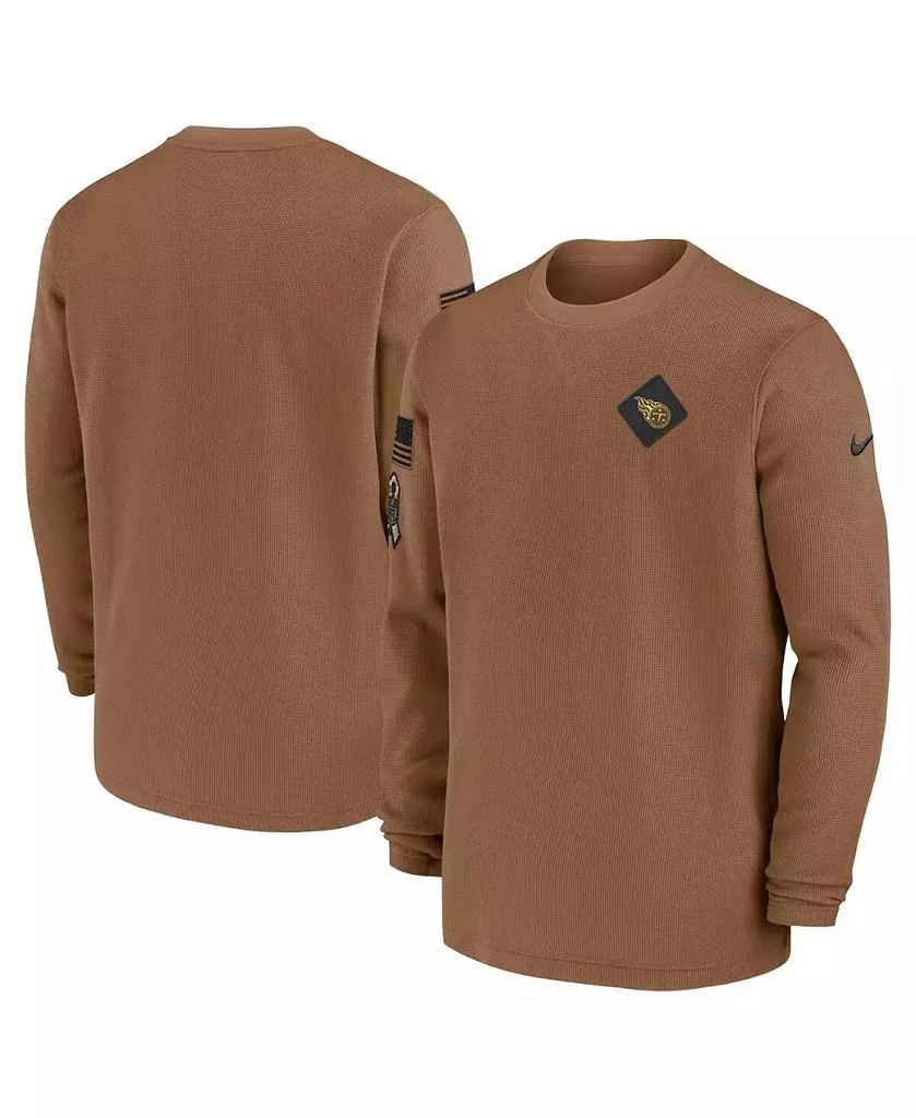 NIKE Men's Brown Tennessee Titans Salute to Service Pullover Sweatshirt 1