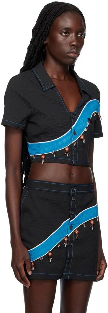 Ahluwalia Black Priya Shirt 2