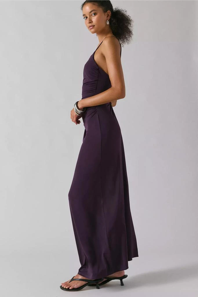 Urban Outfitters UO Do Not Disturb Ruched Drape Bodycon Maxi Dress 3