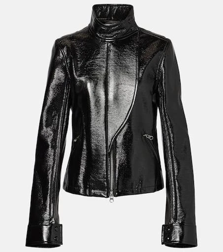 Courrèges Coated canvas biker jacket 1