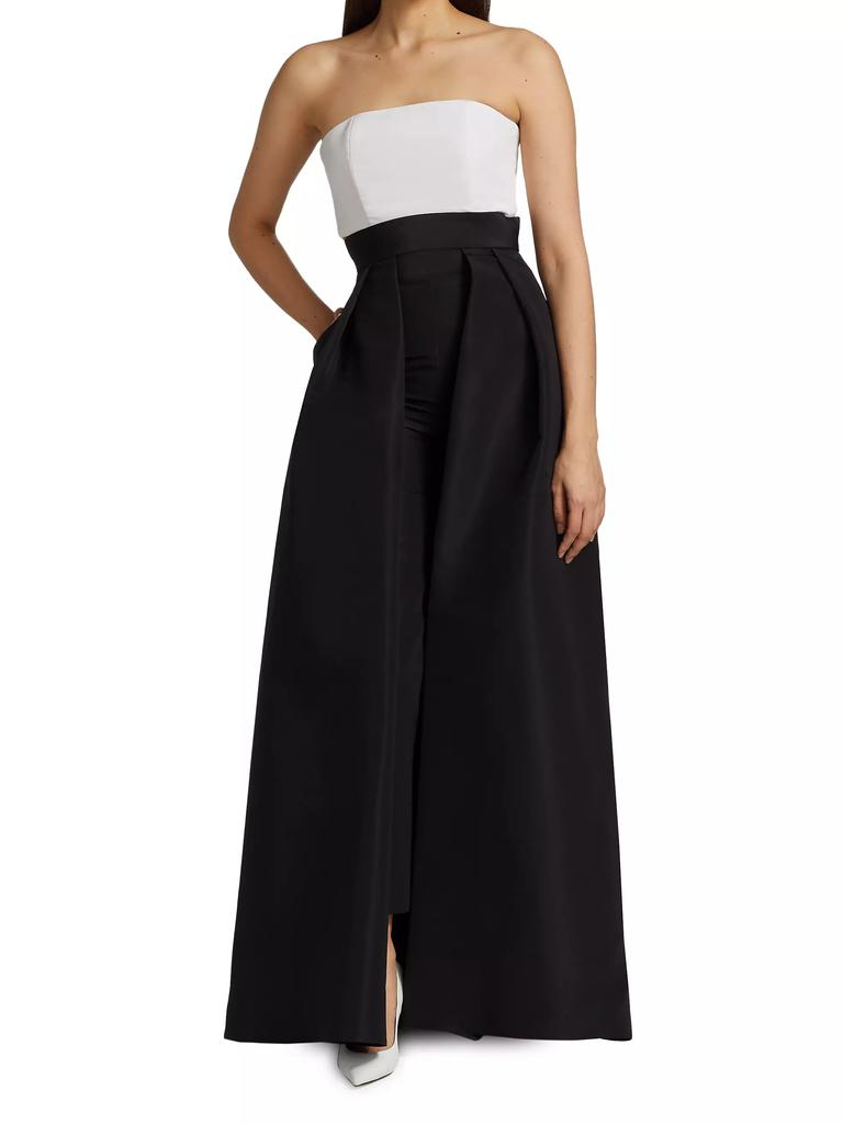 Alexia María Convertible Collection Silk Cigarette Pants & Skirt