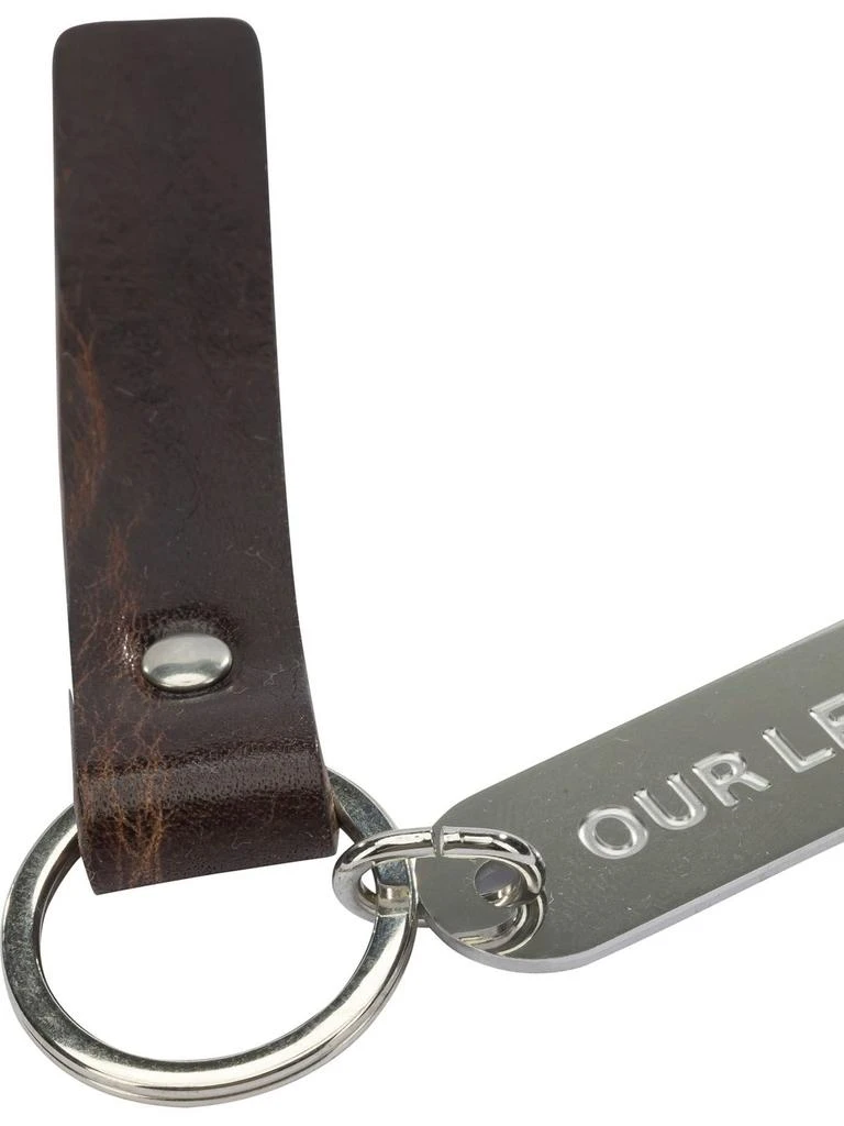 Our Legacy Our Legacy Leather Logo Keyring 2