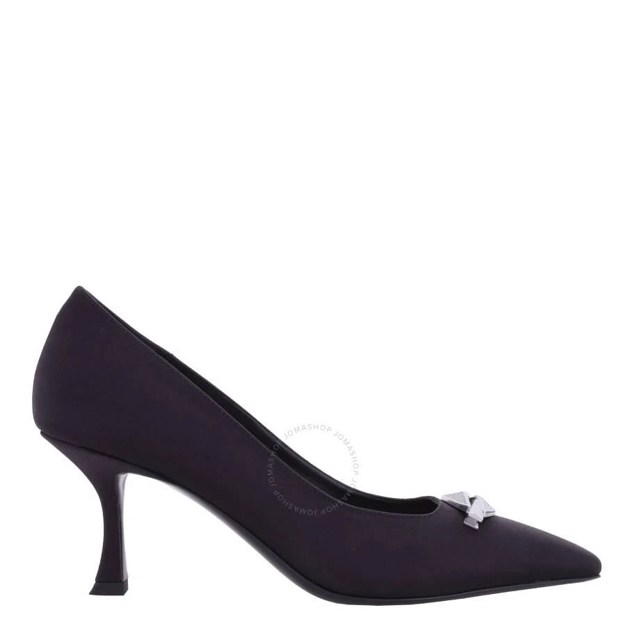 Jimmy Choo Ryker Embellished Satin Pumps 1