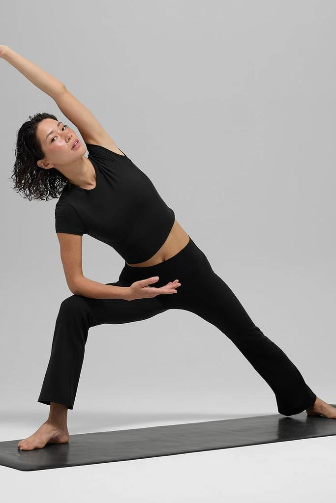 Alo ALO Softsculpt High-Waist 7/8 Bootcut Legging - Black 5