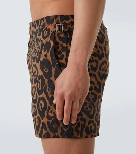 Tom Ford Leopard-print swim trunks 5