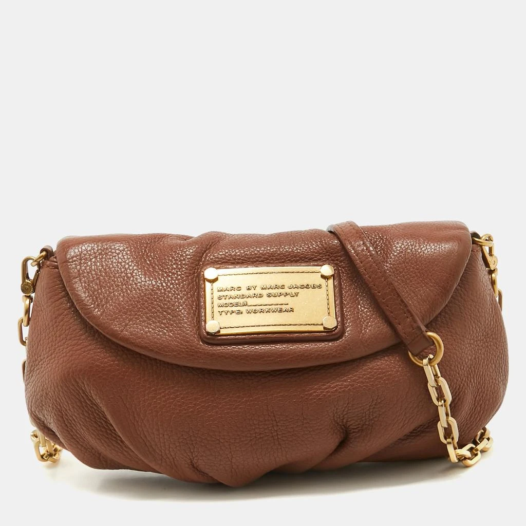 Marc Jacobs Marc By Marc Jacobs Brown Leather Classic Q Karlie Crossbody Bag 1