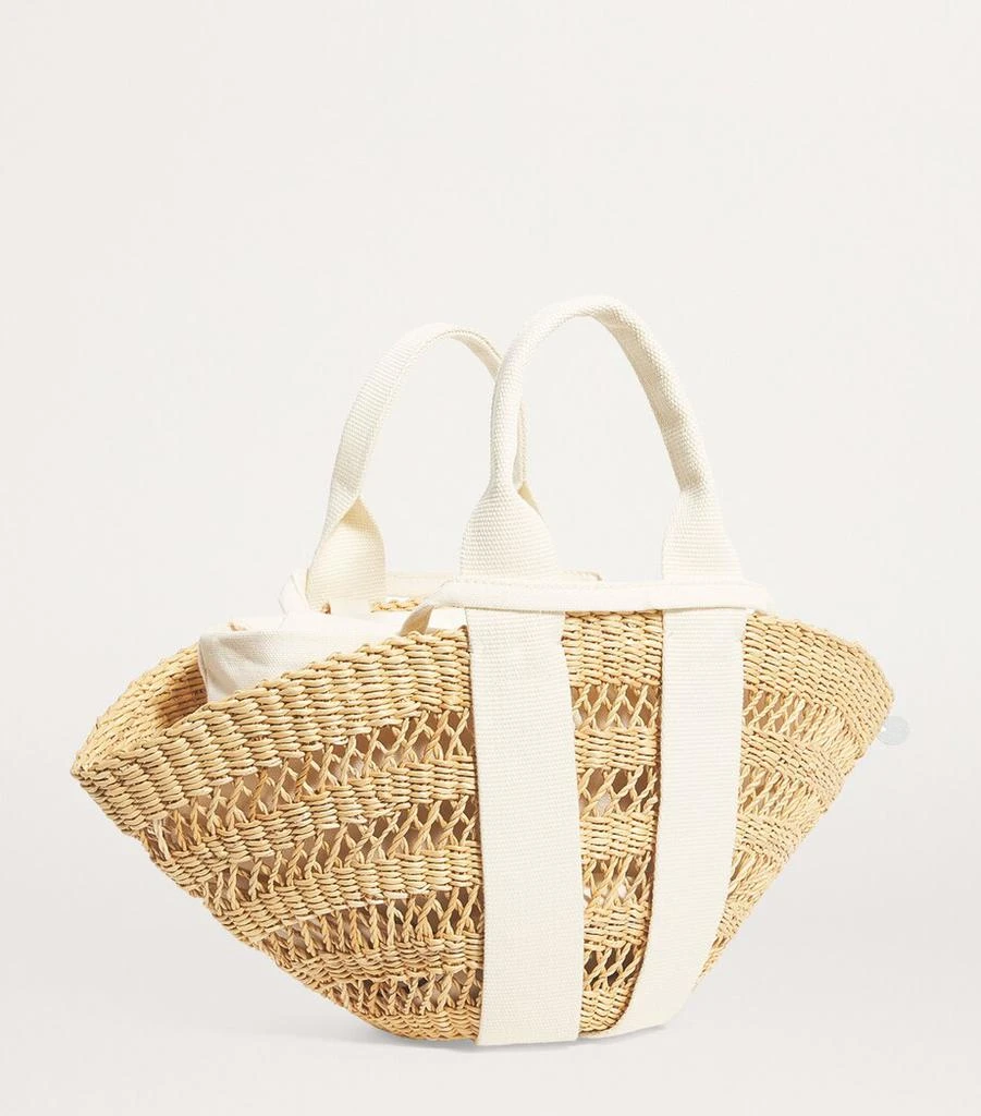 Muun Mini Straw Sophie Top-Handle Bag 3