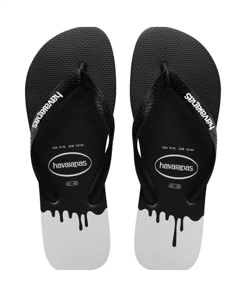 Havaianas Men's Top Ink  Pattern Flip-Flop Sandal 1