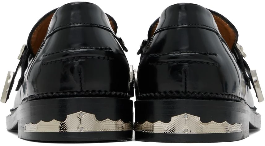 Toga Virilis Black Polished Loafers 2