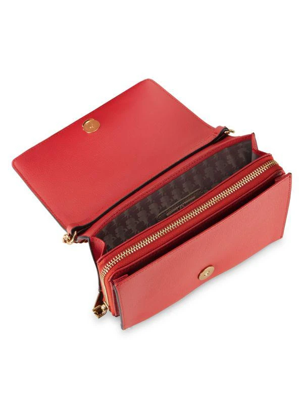 Karl Lagerfeld Paris Lourdes Icon Leather Crossbody Bag 3