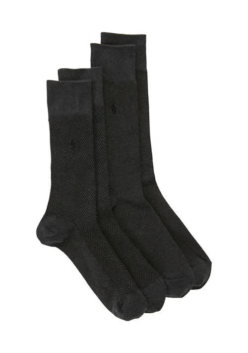 Ralph Lauren Ralph Lauren Classic Patterns 2 Pack Of Crew Socks 1