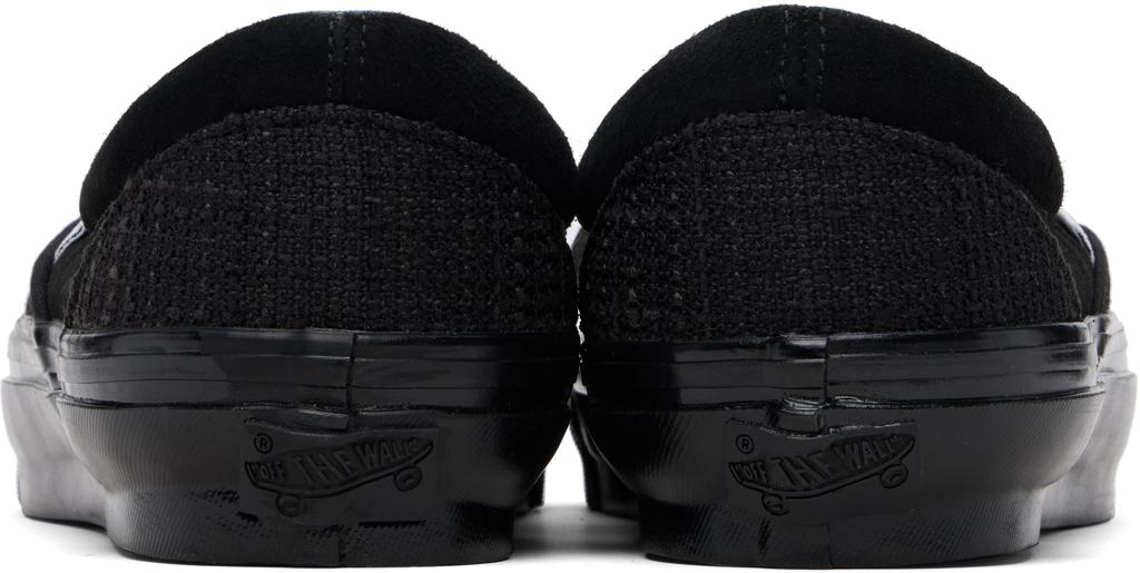 Vans Black Premium Classic Slip-On Sneakers