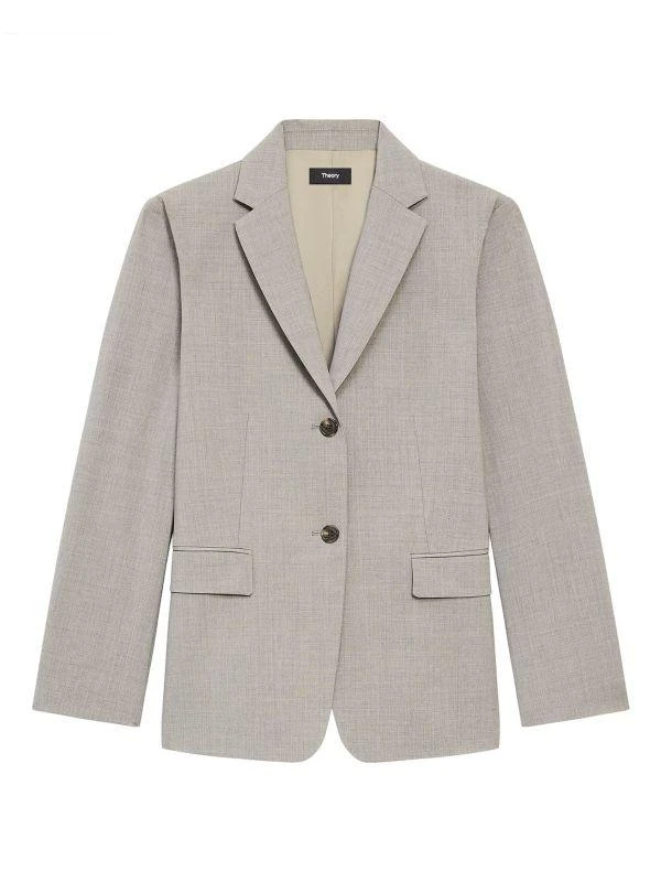 Theory Slim-Fit Wool Blazer 5