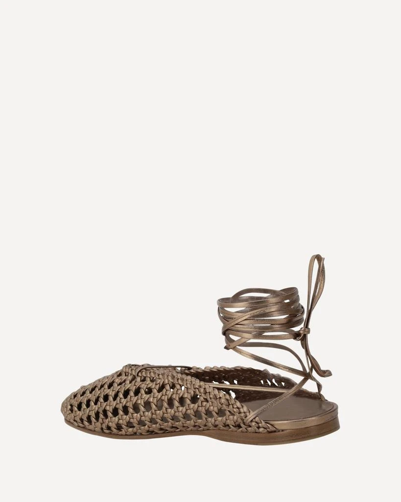 FORTE_FORTE Leather net-effect Mules 2