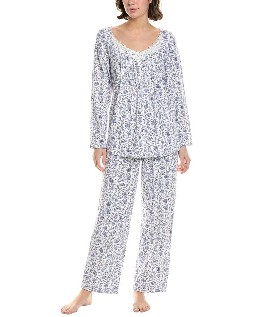 Carole Hochman 2pc Pajama Pant Set 1