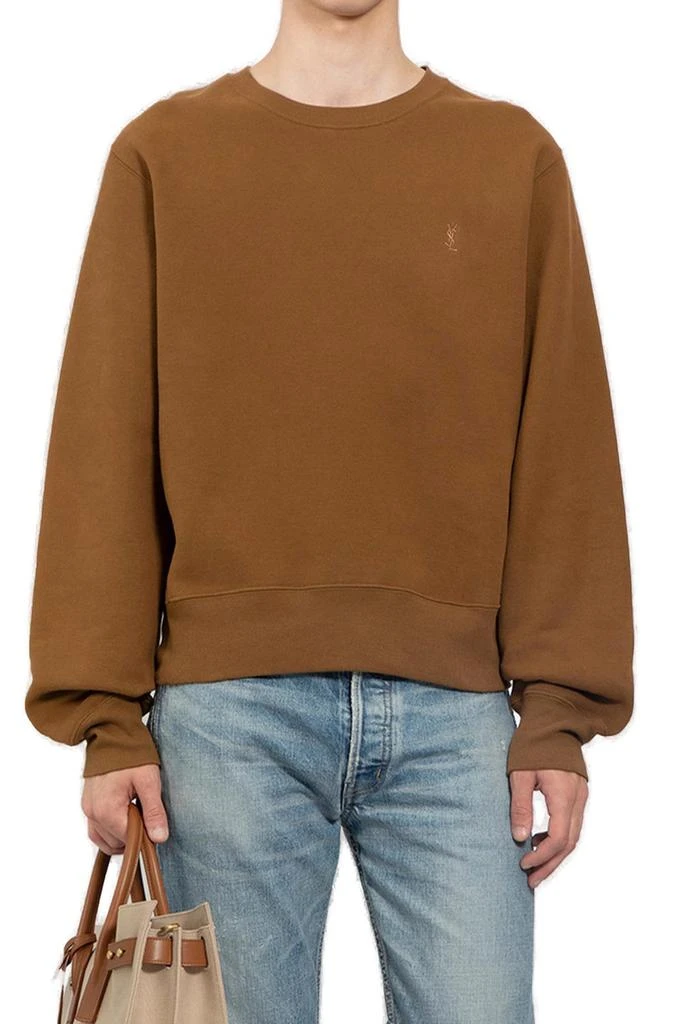 Yves Saint Laurent Saint Laurent Loose-Fit Crewneck Sweatshirt 1