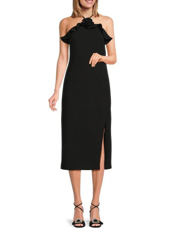 RACHEL Rachel Roy Layla Rose Midi Sheath Dress 1