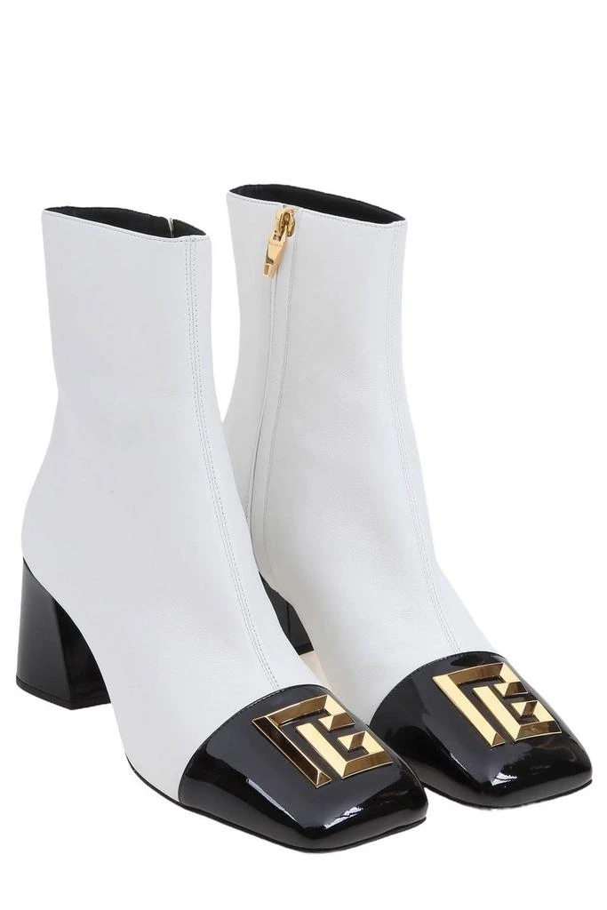 Balmain Balmain Edna PB Logo Plaque Ankle Boots 3
