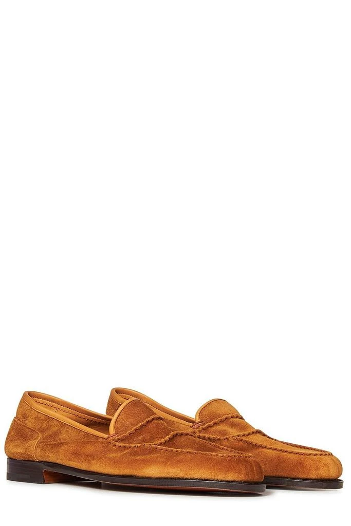 John Lobb John Lobb Bath Pointed-Toe Loafers 2