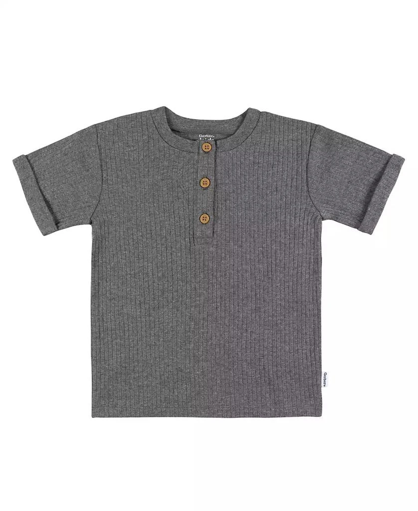 Gerber Toddler Boys Short Sleeve T-Shirts, 3 Pack 6