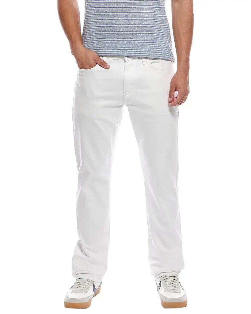 Hudson Blake White Slim Straight Jean