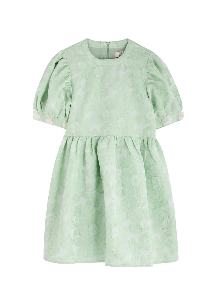 Sister Jane Plume floral-jacquard cloqué mini dress 1