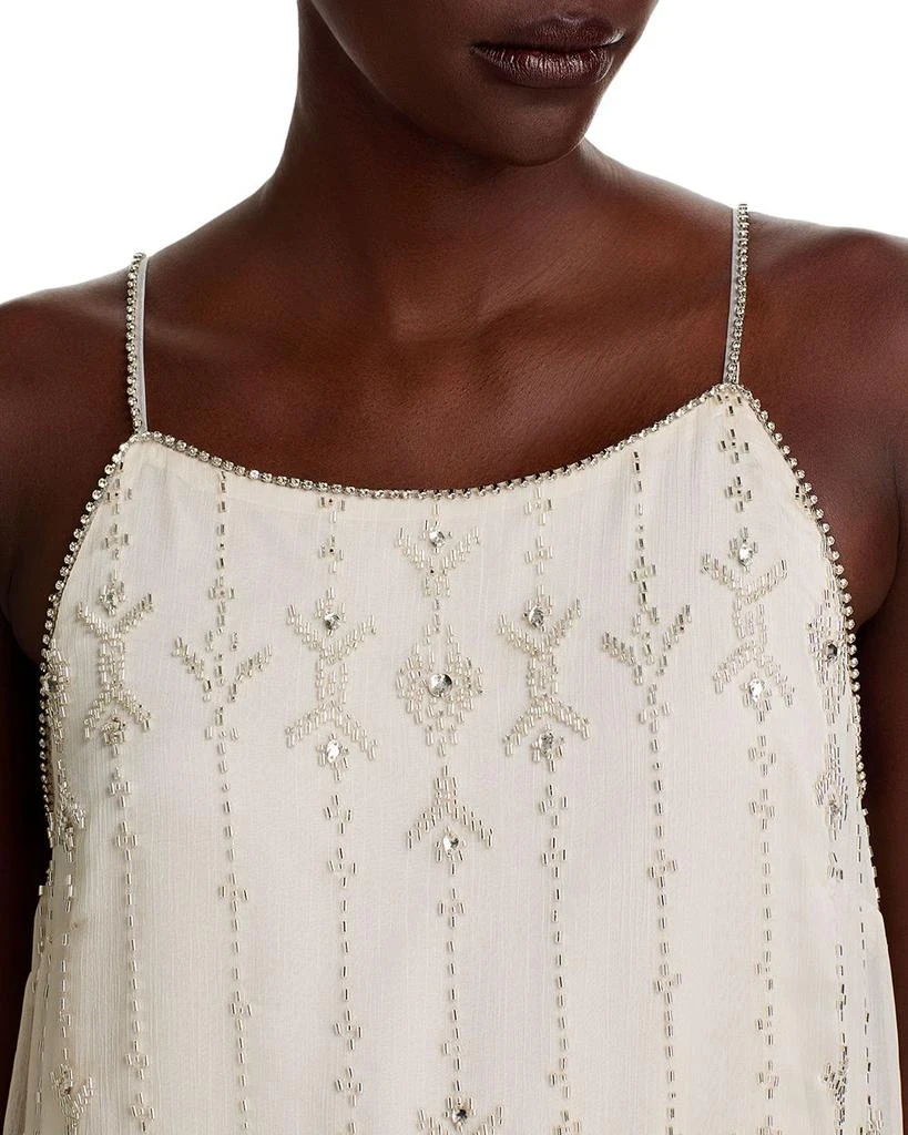 AQUA All Over Beaded Dress - Exclusive 4