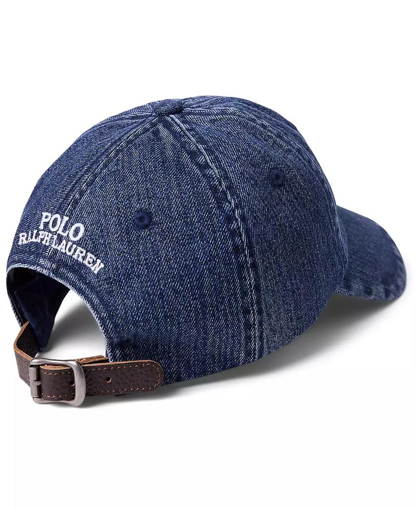 Ralph Lauren Men's Polo Bear Denim Ball Cap