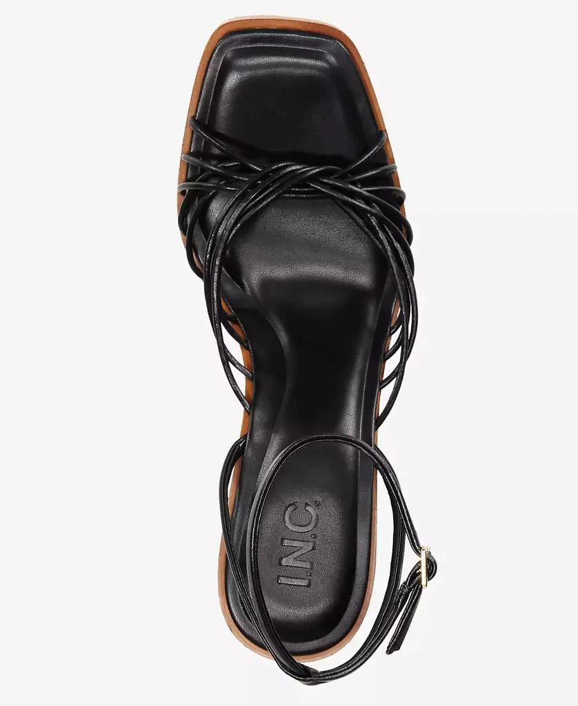 INC International Women's Rashel Sculptural Heel Dress Sandals, Exclusively at Macy's 4