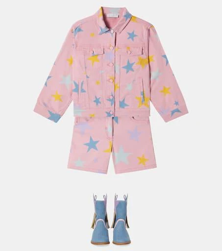 Stella McCartney Stars printed denim jacket 2