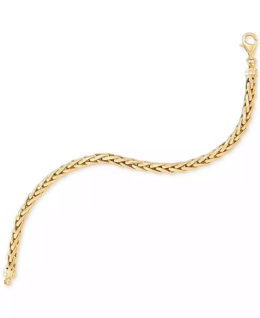 Macy
s Lightweight Spiga Link Bracelet in 14k Gold 3
