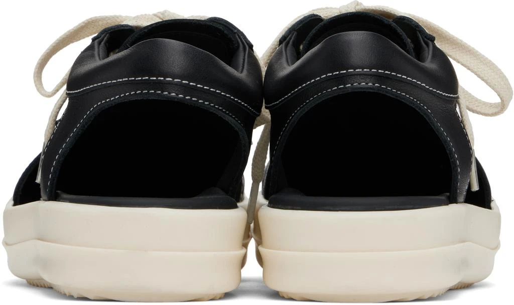Rick Owens Black Hollywood Hollowed Vintage Sneaks Sneakers 2