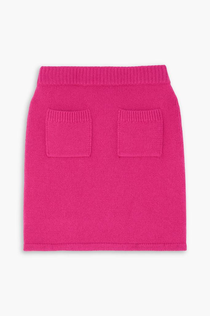 Arch4 Teresa ribbed cashmere mini skirt