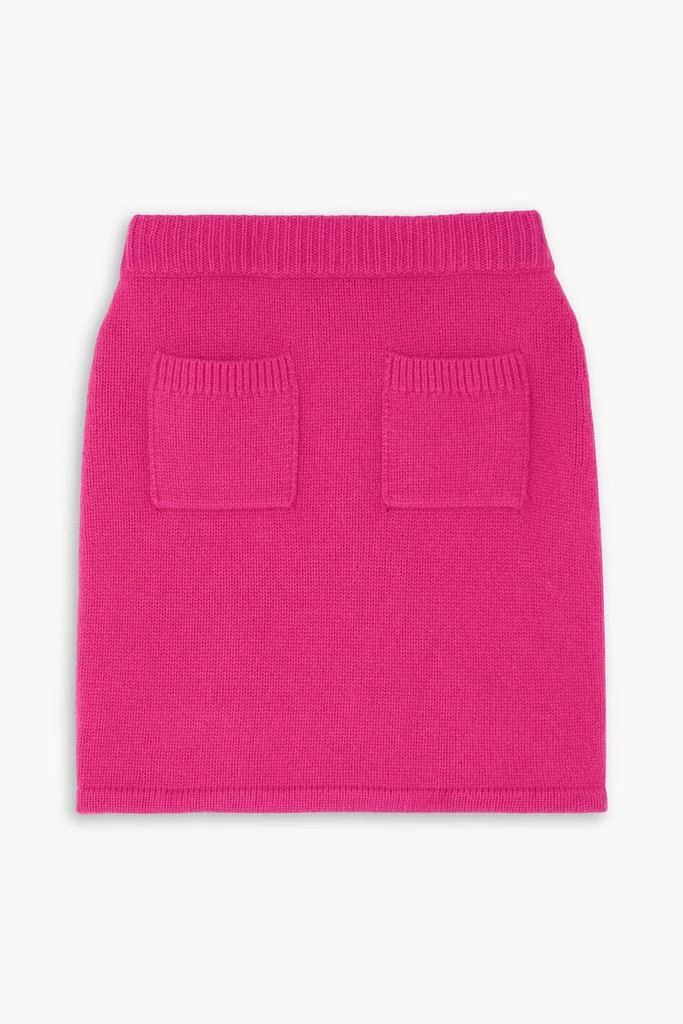 Arch4 Teresa ribbed cashmere mini skirt 1