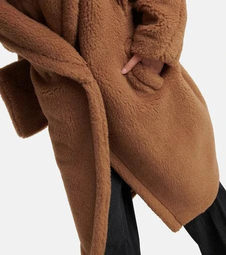 Max Mara Teddy Bear camel hair and silk coat 5