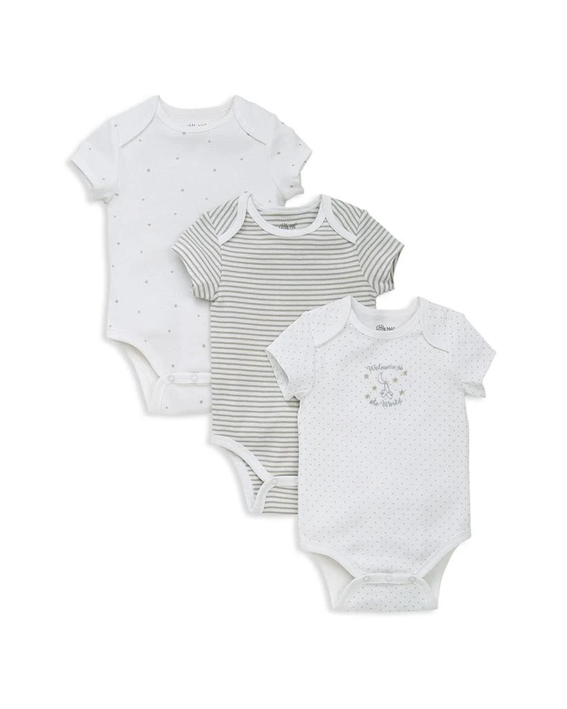 Little Me Boys' Welcome World Bodysuit, 3 Pack - Baby 1