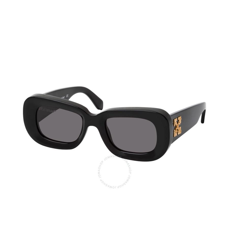 Off-White Carrara Grey Rectangular Unisex Sunglasses OERI019 1007 50