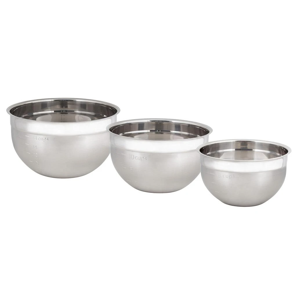 Cuisipro Cuisipro Stainless Steel Mixing Bowl 3 Piece Set 1