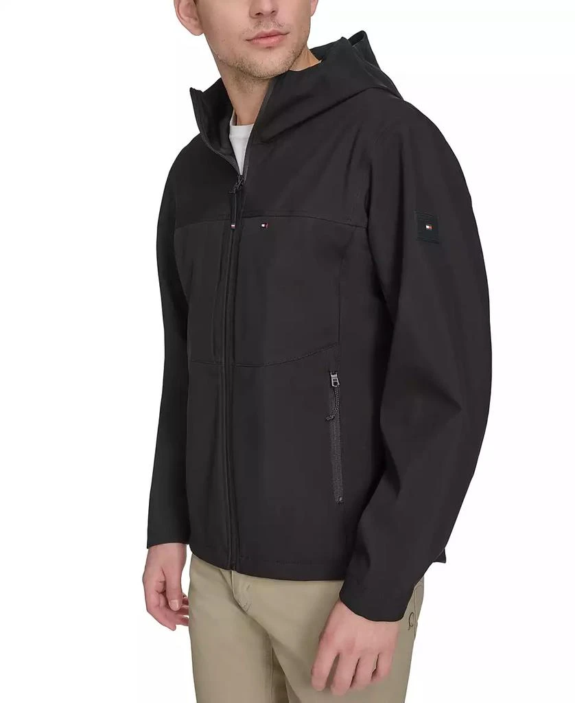 Tommy Hilfiger Men's Softshell Rain Hoodie 7