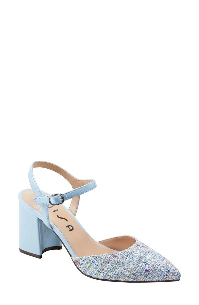 Unisa Emilen Ankle Strap Pointed Toe Pump 1