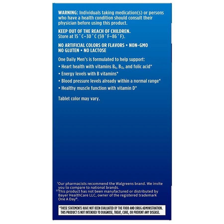Walgreens One Daily Men's Multivitamin Tablets (100 days) 2
