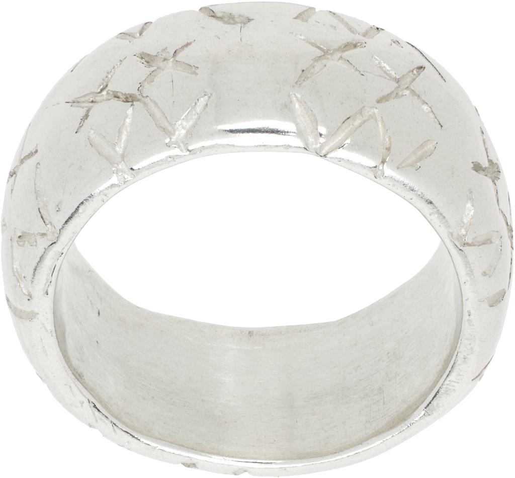 Pearls Before Swine Silver Degen Ring