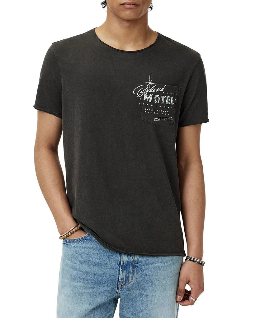 John Varvatos Raw Edge Graphic Logo Tee 4