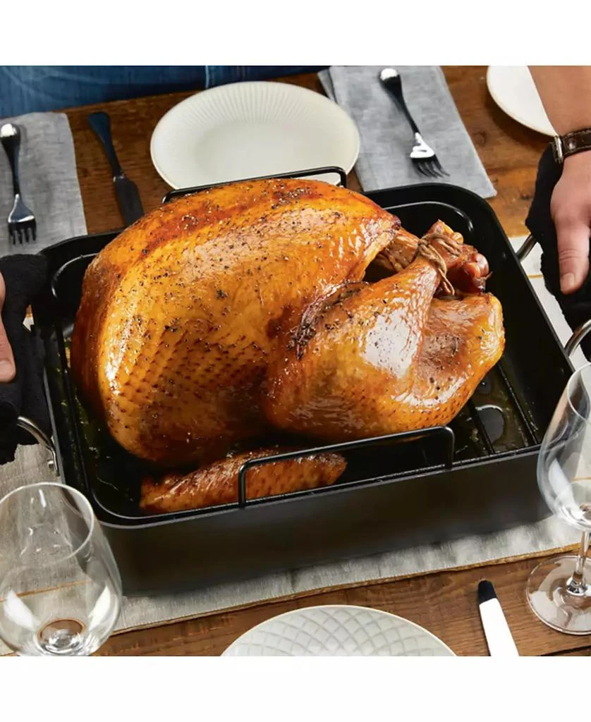KitchenAid Hard-Anodized Roaster & Rack Set 8